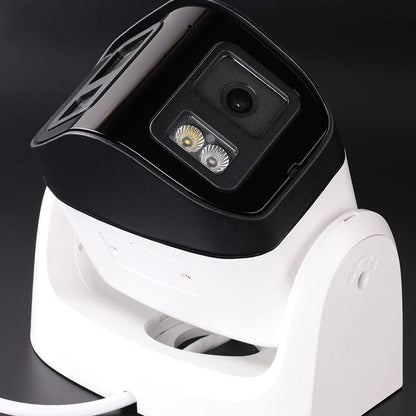 GA-B6DFD-M4G(AG) 4MP 180 Degree Panoramic Security IP66 ColorVu Night Vision Two Way Audio Outdoor CCTV Dome POE Camera