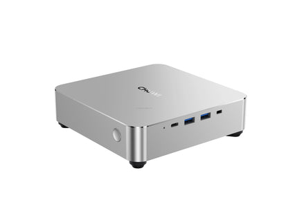 Mini PC empresarial Chuwi AUBOX I9-13900HK Intel Core de 13ª geração com 14 núcleos, 16 GB de RAM DDR5 e SSD PCIe de 512 GB. Ideal para estudantes e profissionais.