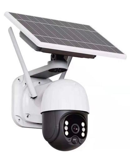 ICSEE 4MP 4G Wifi CCTV Solar Camera Outdoor Powered Wireless 4G PTZ Camera Solar Panel 4G Wifi Security Camera ICSEE