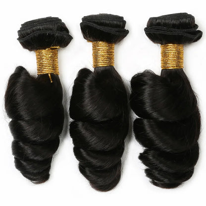 Unprocessed Brazilian Human Hair Products Loose Wave Hair Bundle Cheap Brazilian Hair Weave Extensions