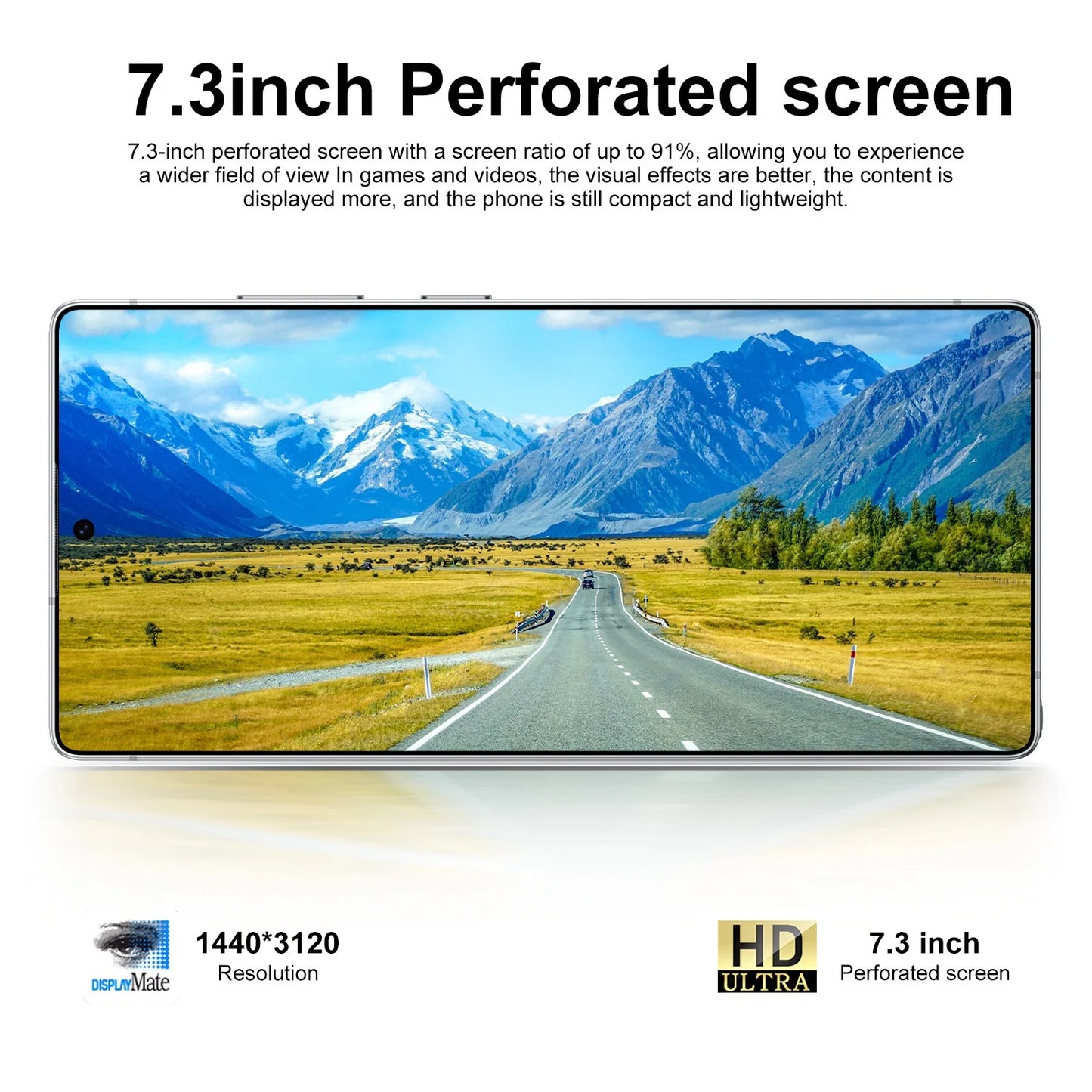 Factory Price S25 Ultra 16GB+1TB Android Big Screen phone  Dual SIM LTE Mobile Phone  Model S25 with Full HD Screen 108MP Camera