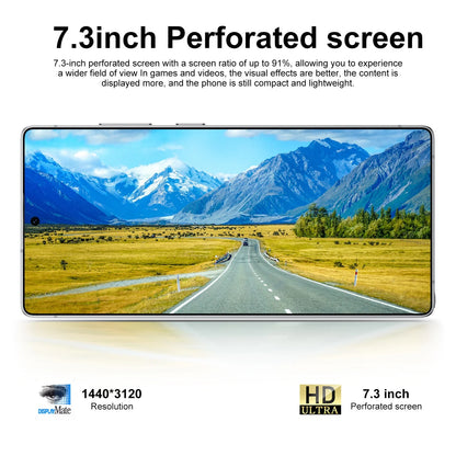 Factory Price S25 Ultra 16GB+1TB Android Big Screen phone  Dual SIM LTE Mobile Phone  Model S25 with Full HD Screen 108MP Camera