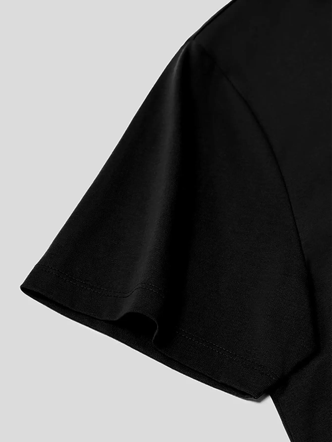 Men's Graphic T-Shirt, Anime Heart Broken Design, Short Sleeve Tee, Summer Casual, Trendy Streetwear