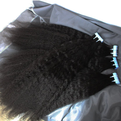 Wholesale Cuticle Aligned Water Wave Raw Human Hair Tape Ins Vendors Beauty Products for Women