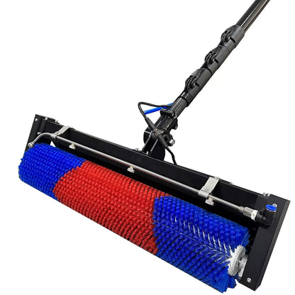 Automatic Rolling PV Solar Module Panel Cleaning Robot Machine Photovoltaic Equipment with Plastic Solar Panel Cleaning Brush