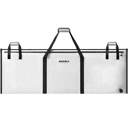 Buffalo Gear Insulated Fish Cooler Bag 40*18in Waterproof Zip Fishing Kill Keep Ice Cold Fresh Portable Custom Fish Cooler Bag
