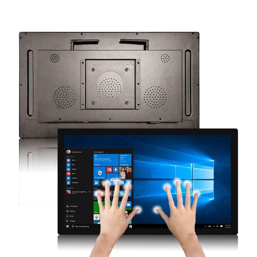 AIO Monoblock Win10 Desktop All in One  Computer Touch Screen 21.5 Inch Intel Core I3 I5 I7 I9 Office Win 10 All in One Computer