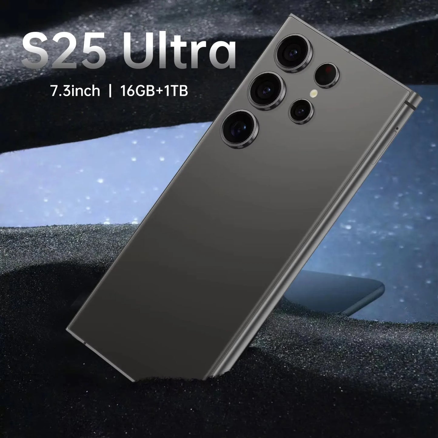 Smartphone Galaxy S25 Super 7.3 HD 5G, 16GB + 1TB, Dual SIM, 8000mAh, Câmaras 72MP + 108MP, Android Original.