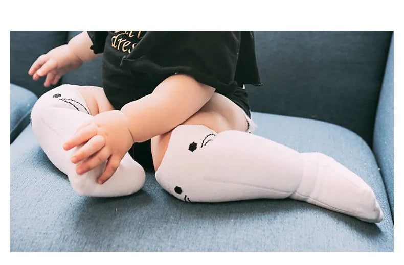 BONYPONY Cartoon Cute Kids Cotton Socks  Baby Cotton Socks Knee High Long LegWarmers Boy GirlS Children Long Socks