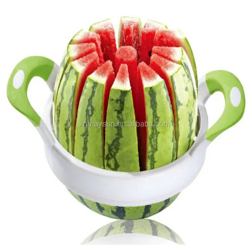 29*21cm Durable Stainless Steel Watermelon Slicer and Melon Cutter Perfect Cantaloupe Corer Knife Metal Material