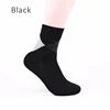 Wholesale Business Socks Black Box Meias Calcetines Anti Bacterial Deodorant Socks logo Custom Organic OEKO Bamboo Crew Socks