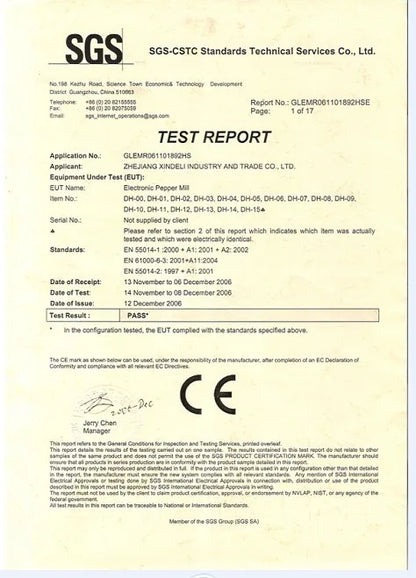 Premium Electric Salt Shaker Stainless Steel Pepper Mills Battery Operated Salt and Pepper Grinder Set for Kitchen