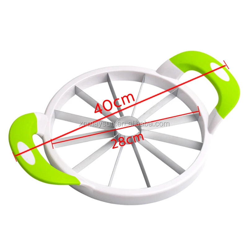 29*21cm Durable Stainless Steel Watermelon Slicer and Melon Cutter Perfect Cantaloupe Corer Knife Metal Material