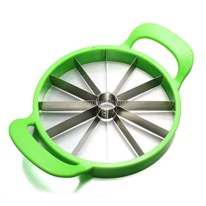 29*21cm Durable Stainless Steel Watermelon Slicer and Melon Cutter Perfect Cantaloupe Corer Knife Metal Material