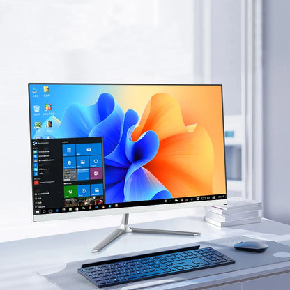 24"27''Inch Curved 8gb16gb32gb Ram 512 Gb Ssd Core I7 I5 I3 Processor All in One Desktop Computer All in One Pc for Supermarket