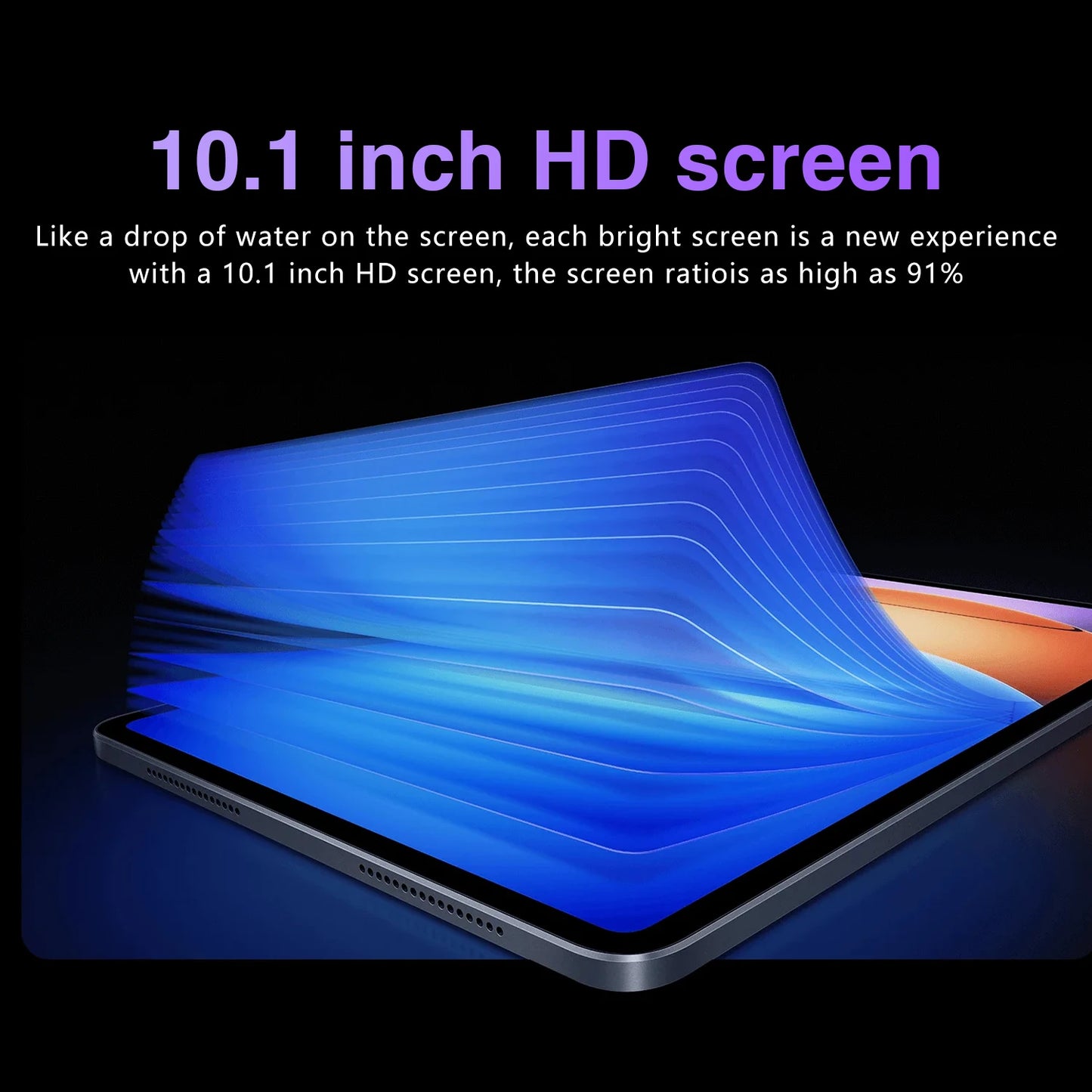 High Configuration OEM Wholesale Price Tablet 10.1 Inch Ips Screen Tablettle Android14 Ten Core Ram 12GB Rom 512GB Tablet PC