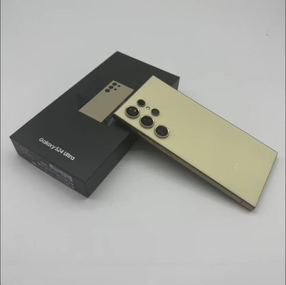 Hot Selling Unlocked 7.3-Inch for Gal Axy S24 Ultra 4G Smartphone 512G Android Phone with 108MP Rear Camera CDMA and LTE Cell