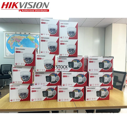Hikvision DS-2CD2083G2-IU 8MP AcuSense Fixed Bullet Camera 4K Outdoor PoE IP67 Waterproof H.265 Two-Way Pan-Tilt Built-In