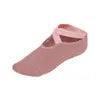 Yoga Socks for Women Non-Slip Grips & Straps Clasped Pilates Socks for Ballet Pilates Barre Dance