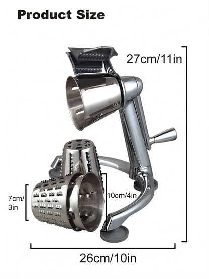 Made in China Hot Sale Zinc Alloy Salad Cutter New Design 5 in 1 Kitchen Cooking Set Food Processor Blender for Household