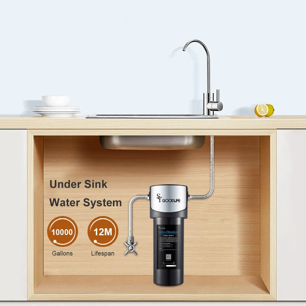 Under Sink Water Filter Direct Connect Filter System Suitable for Home Drinking