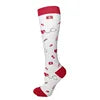Wholesale 20-30mmhg Running Sport Socks Men Women Athletic Fun Stocking Knee High Nurse Compression Socks