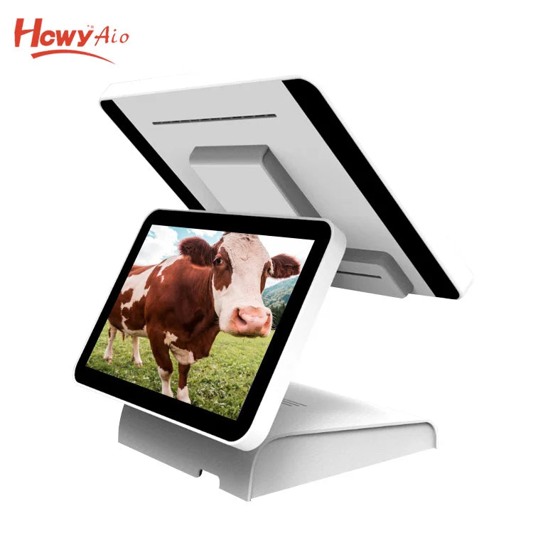 RK3288 2/16RAM 11.6'' With 15.6inch Dual Screen Tablet Pc Computer Wide Screen Smart Touch Android All-In-One With POE MIC RJ45