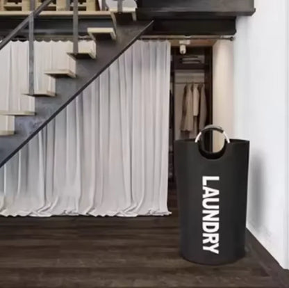 Laundry Room Bathroom Waterproof Storage Dirty Clothes Baskets Toy Boxes Large Capacity Foldable Laundry Basket With Handle