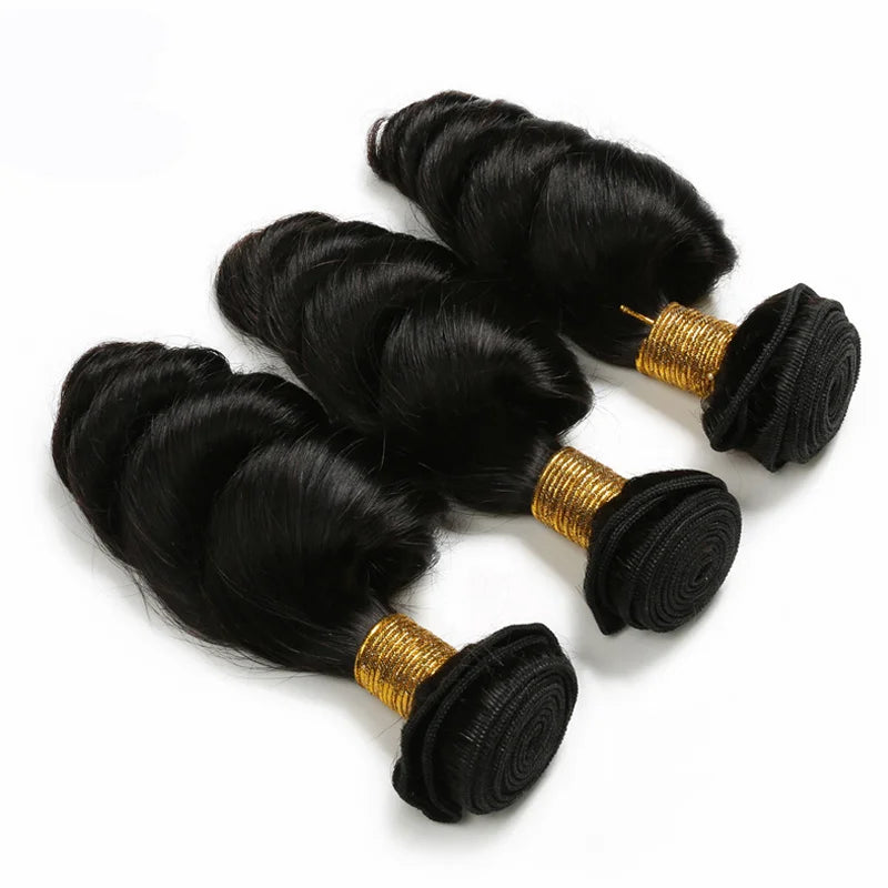 Unprocessed Brazilian Human Hair Products Loose Wave Hair Bundle Cheap Brazilian Hair Weave Extensions