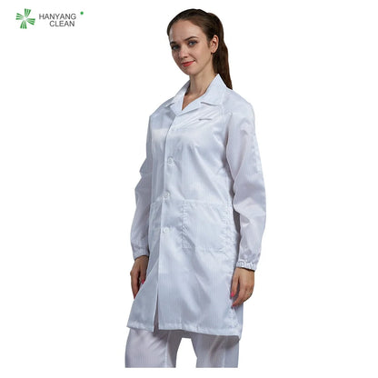 H-1104 Cleanroom Antistatic Garment Gown Esd Smock Uniform Working Clothes