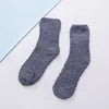 Heart Flanged Flat Women's Socks Rolled Edge Crew Cute Lovely Women's Sleeping Socks Fluffy Bed Sock for Women