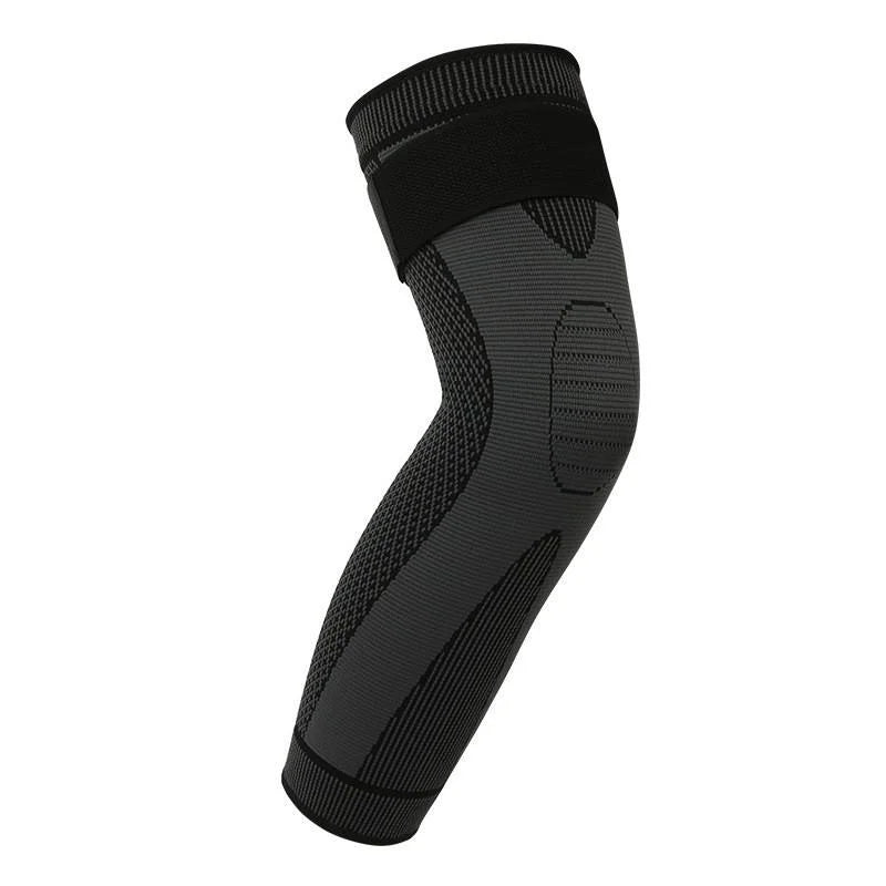 Men Women's Sports Nylon Knee Pads Flexible Football Protective Gear with Compression Leg Guards Elbow Straps for Cycling Gym