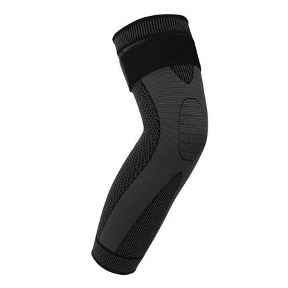 Men Women's Sports Nylon Knee Pads Flexible Football Protective Gear with Compression Leg Guards Elbow Straps for Cycling Gym