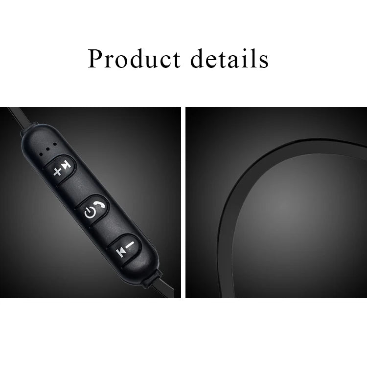 Best quality headset XT11 Magnetic In-Ear Wireless BT V4.2 Earphones for smartphone headphone  Magnet metal neck sport Earphone