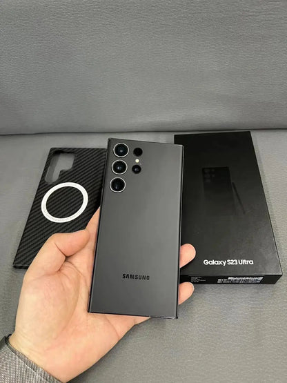 HiCyber Second-hand Smartphones Wholesale for Galaxy S23 Ultra 5G Unlocked US Version Single card slot