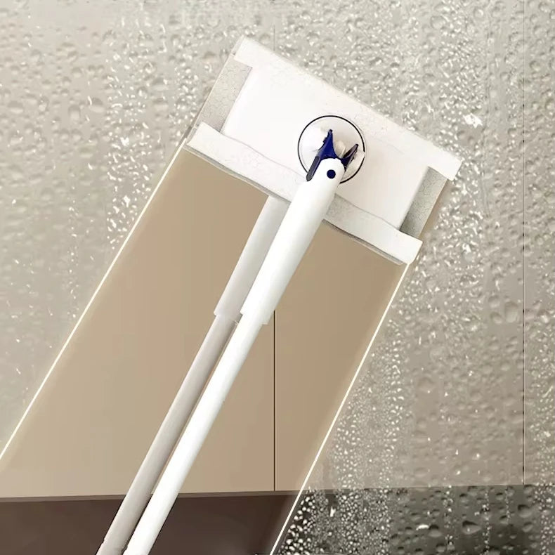 Sweeper Disposable Wipe Mops Floor Cleaning Duster Mop Dry and Wet Flat Mop Cleaner with Cloth Fixing Clip