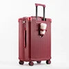 3PCS Business Suitcases Luggage Set PC Suitcase Travel Trolley Case Spinner Wheels Rolling Baggage Luggage with Cup Holder