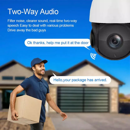 36X Zoom Wifi Camera 5MP Outdoor High-Speed ​​Dome Security Wireless P2P IP CCTV PTZ Camera Waterproof