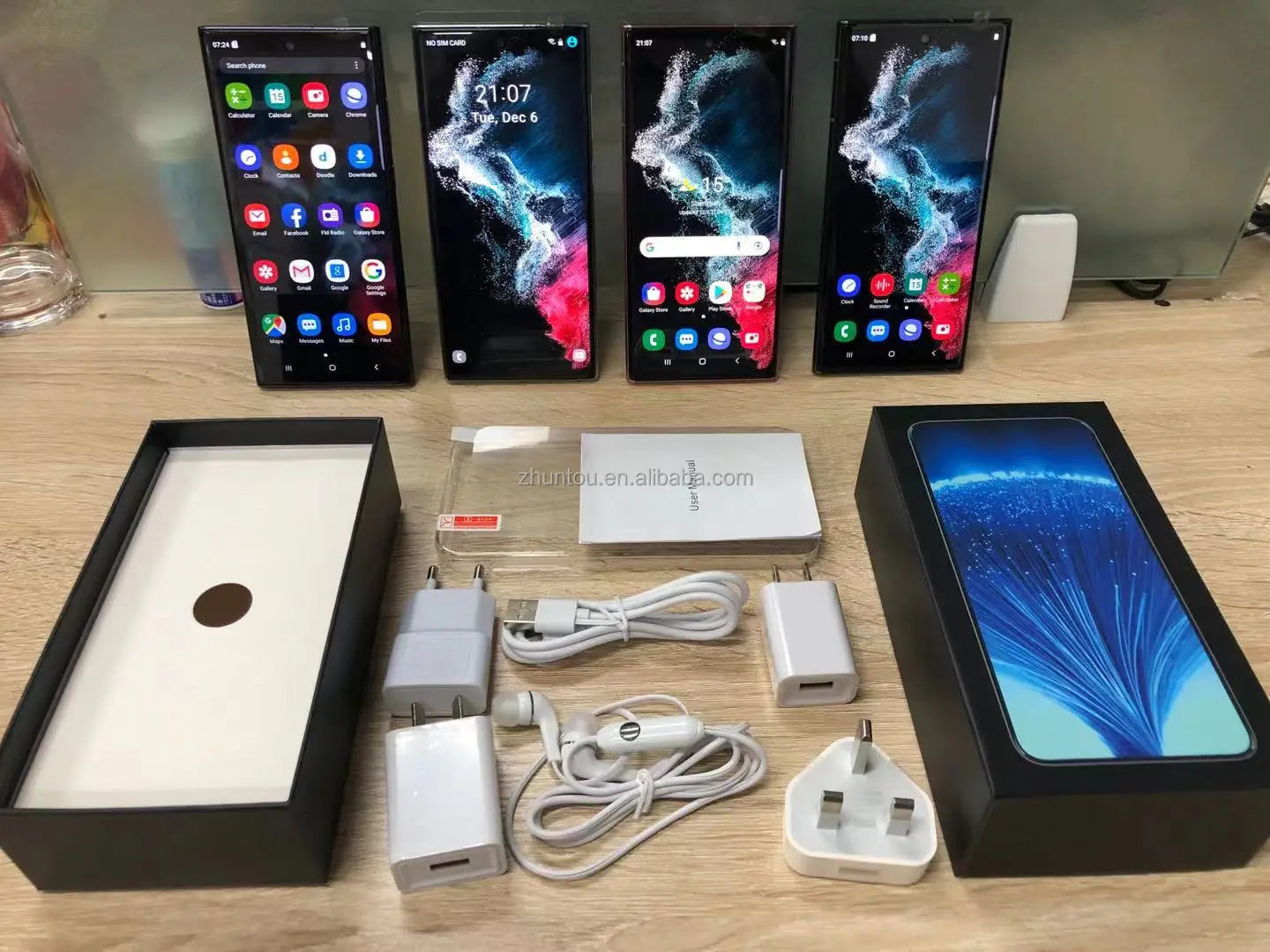 2023 Style Grids China Wholesale Personalizeds23 ultra 6.8inch Dual Sim Card Smartphone 5g Oem Mobile Phone Galaxie