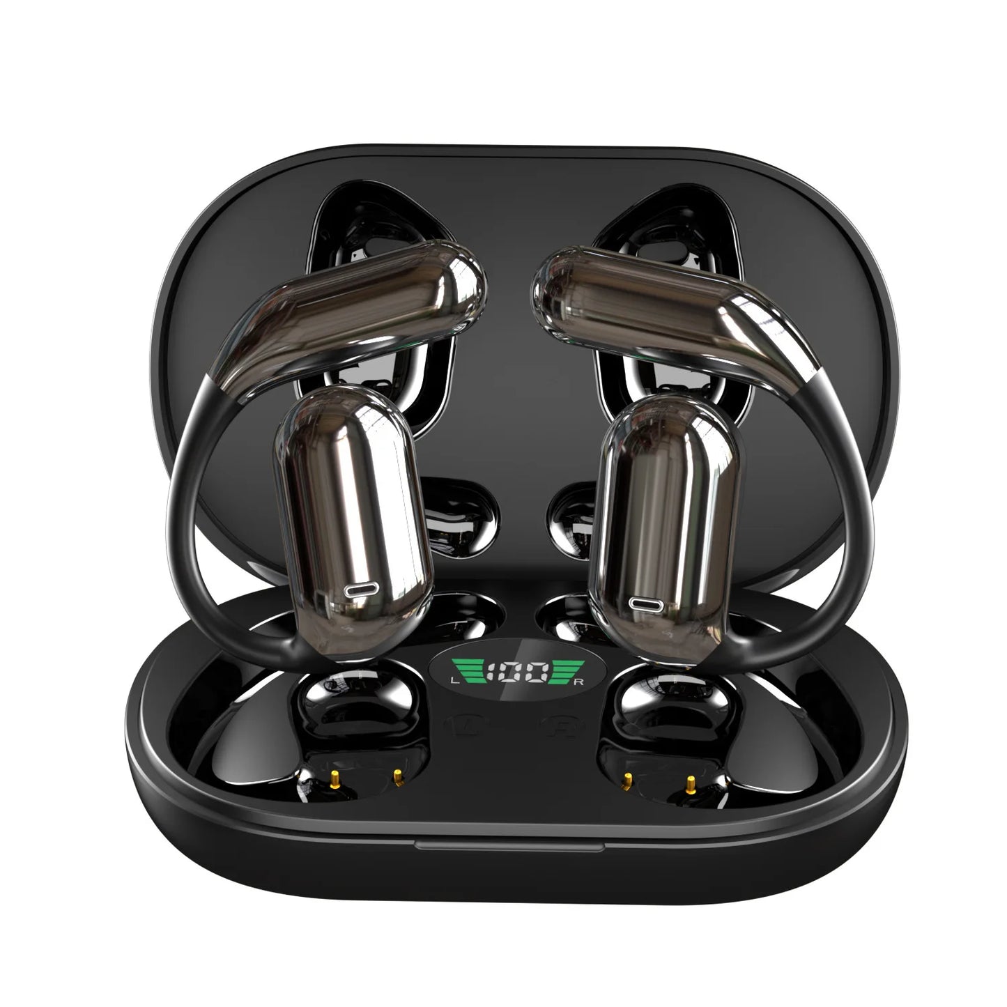 White TWS ANC Earphones