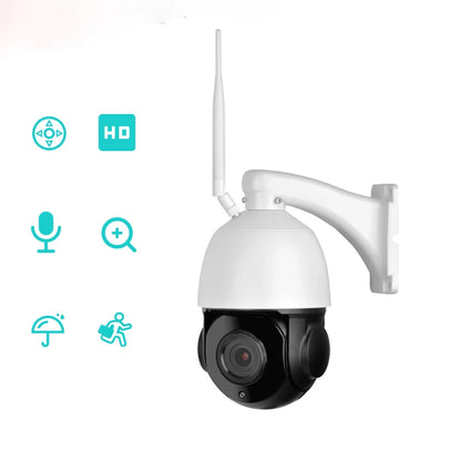 36X Zoom Wifi Camera 5MP Outdoor High-Speed ​​Dome Security Wireless P2P IP CCTV PTZ Camera Waterproof