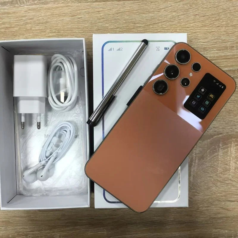 High Quality S25 Ultra Android 15 Smartphone 7.3 Inch 22GB+1TB 5G Hot Selling Unlocked Dual SIM 108MP Rear Global Wholesale