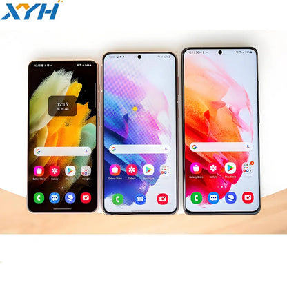 Telemóveis usados ​​originais em promoção: Samsung Galaxy S21+ desbloqueado, em segunda mão.