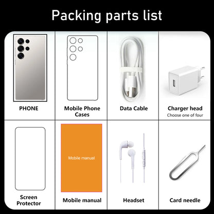 New Nfc Accessoires Small Device Latest Galaxie White Cellphones Originais Folding S25Ultra 5g-smartphone Mobile 5g