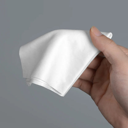 6''*6'' Low Lint Microfiber Cleaning Cloth Laser Cut Class 100 Non-Dust for Cleanroom Square Shape in Plain Style