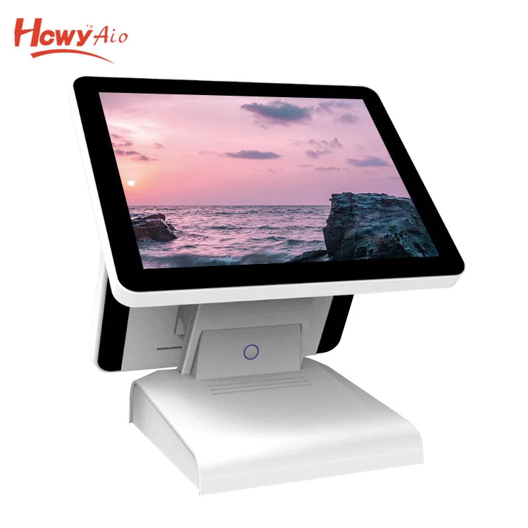 RK3288 2/16RAM 11.6'' With 15.6inch Dual Screen Tablet Pc Computer Wide Screen Smart Touch Android All-In-One With POE MIC RJ45
