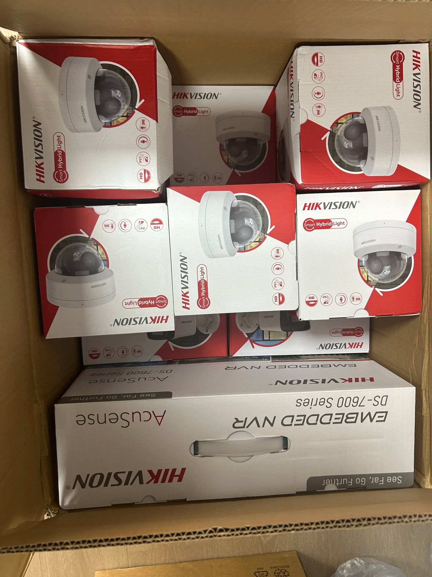 Hikvision Original  DS-2CD1183G2-LIU in Stock IP67 POE Value Series Surveillance Cctv One-way Audio 8 MP Dome Network IP Camera