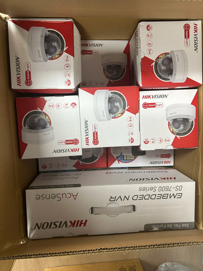 Hikvision Original  DS-2CD1183G2-LIU in Stock IP67 POE Value Series Surveillance Cctv One-way Audio 8 MP Dome Network IP Camera