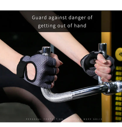 Wholesale Training Fingerless Fitness Bodybuilding Gym Weight Lifting Gloves For Women