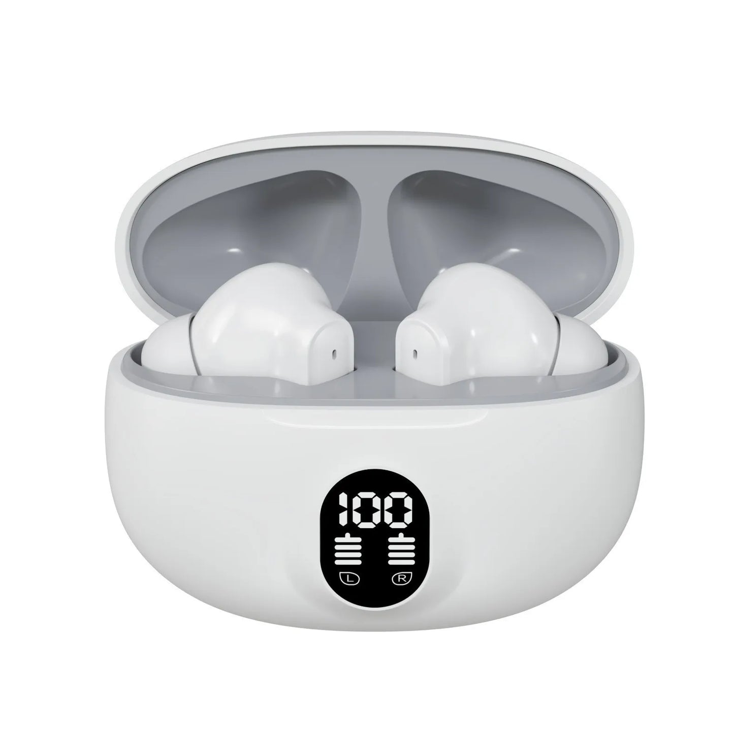 White TWS ANC Earphones